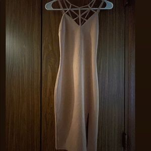 Fashion Nova Midi strap dress